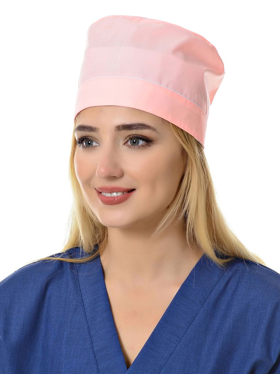 

Шапочка медицинская женская MedicalWear 600 розовая 56-62 RU, MF