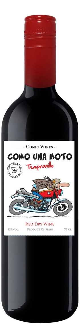 

Вино Como Una Moto Tempranillo, 2020, 0.75 л