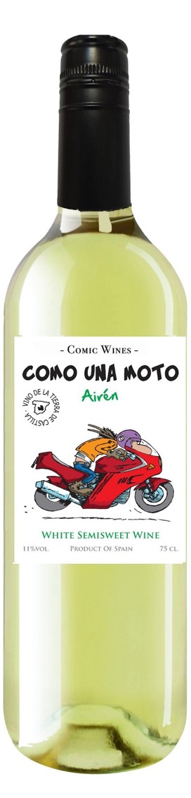 

Вино Como Una Moto Airen Semisweet, 2020, 0.75 л