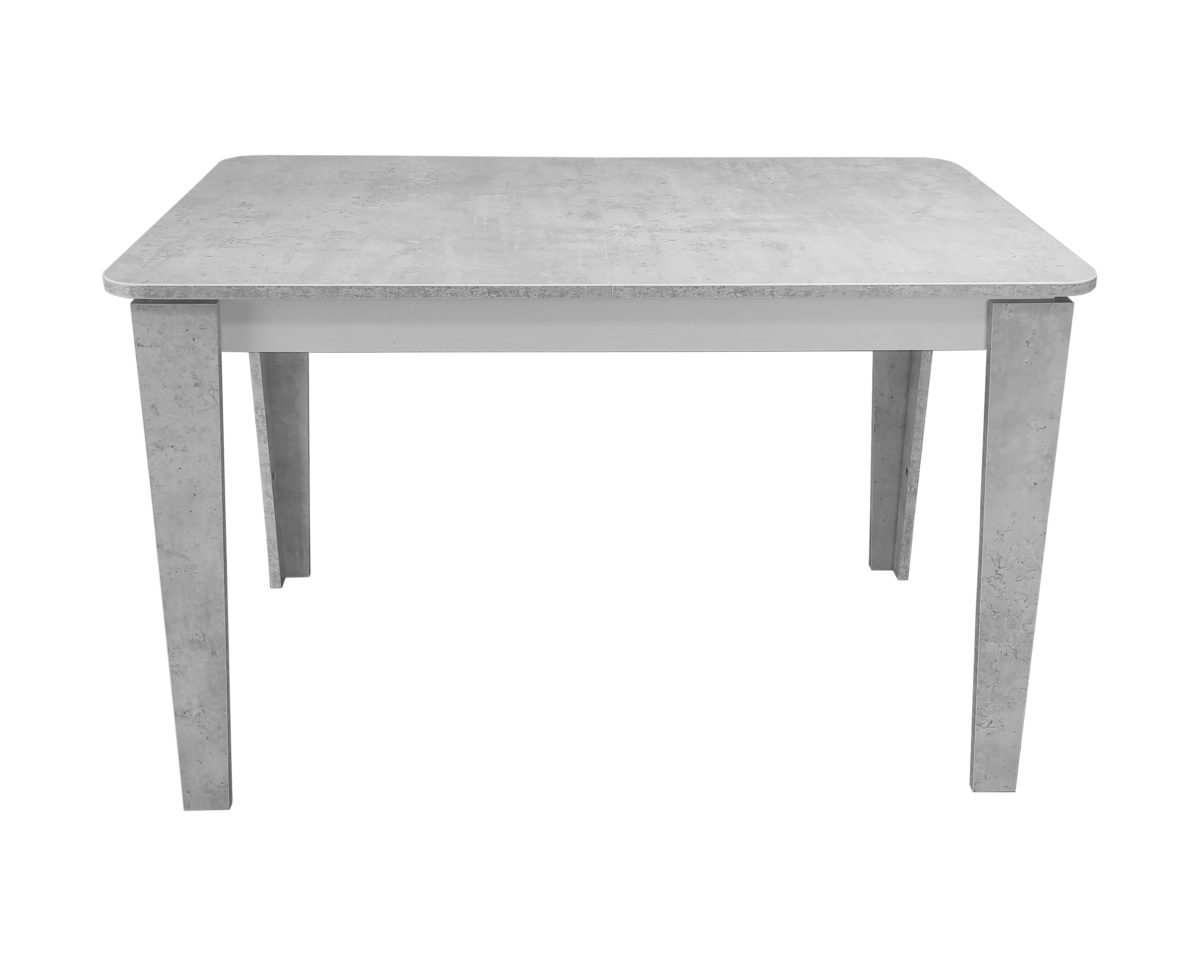Стол обеденный Терминал LOKI, белый бетон