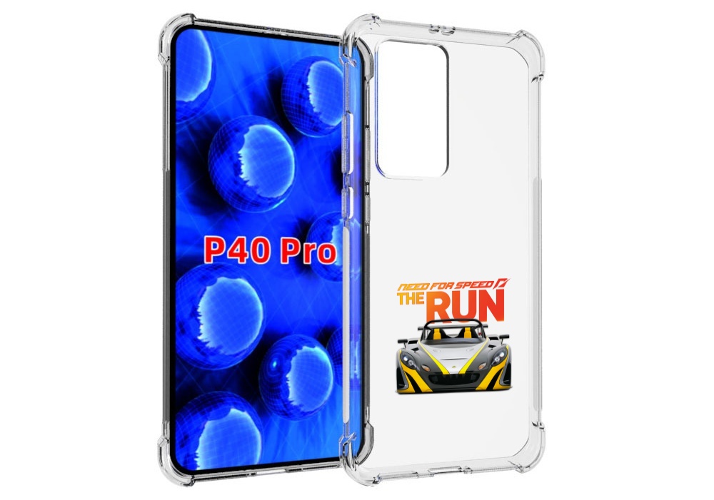 Чехол MyPads гонка для Huawei P40 Pro противоударный