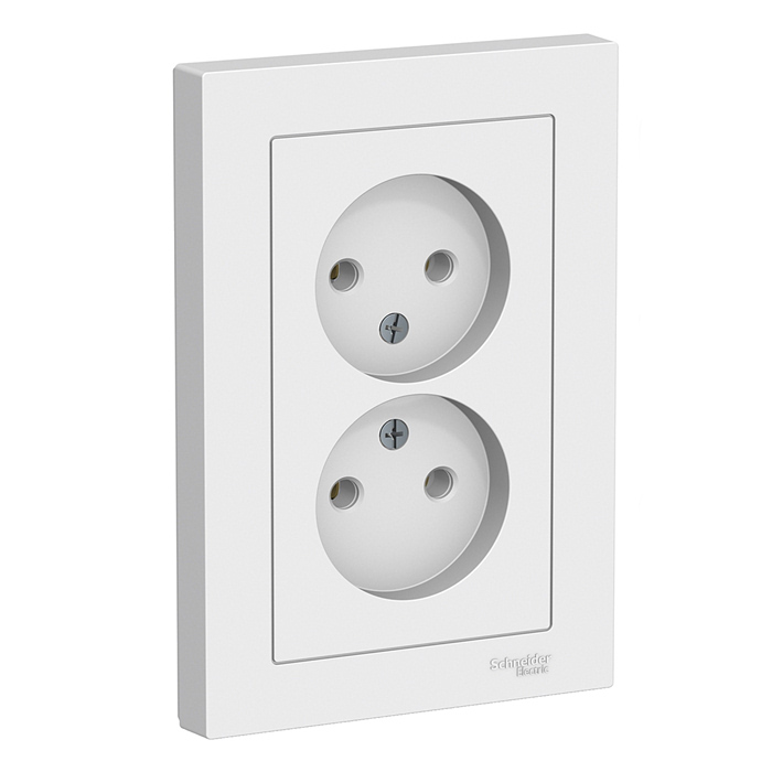 фото Розетка schneider electric atlasdesign atn000120.4, 4шт