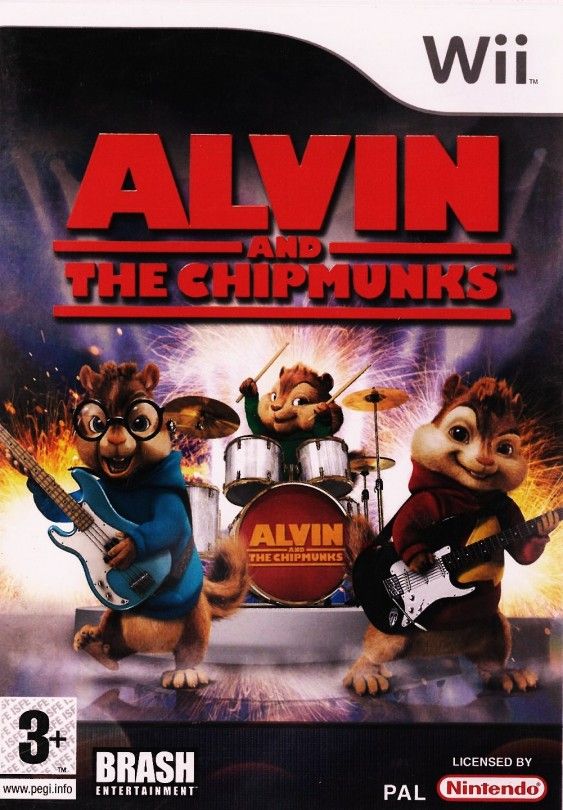 Игра Alvin and The Chipmunks (Элвин и бурундуки) (Nintendo Wii/WiiU)