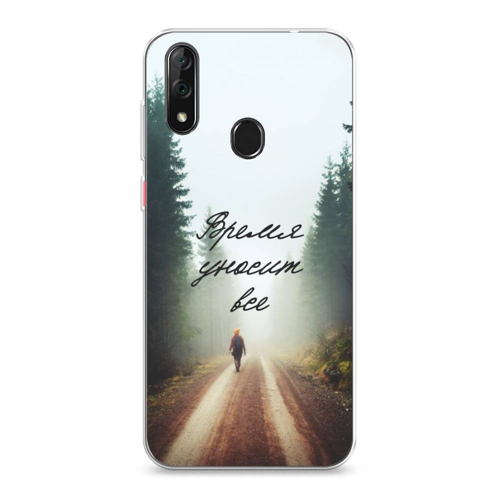 

Чехол Awog на ZTE Blade V10 / ЗТЕ Блэйд V10 "Время уносит все", Разноцветный, 132750-6