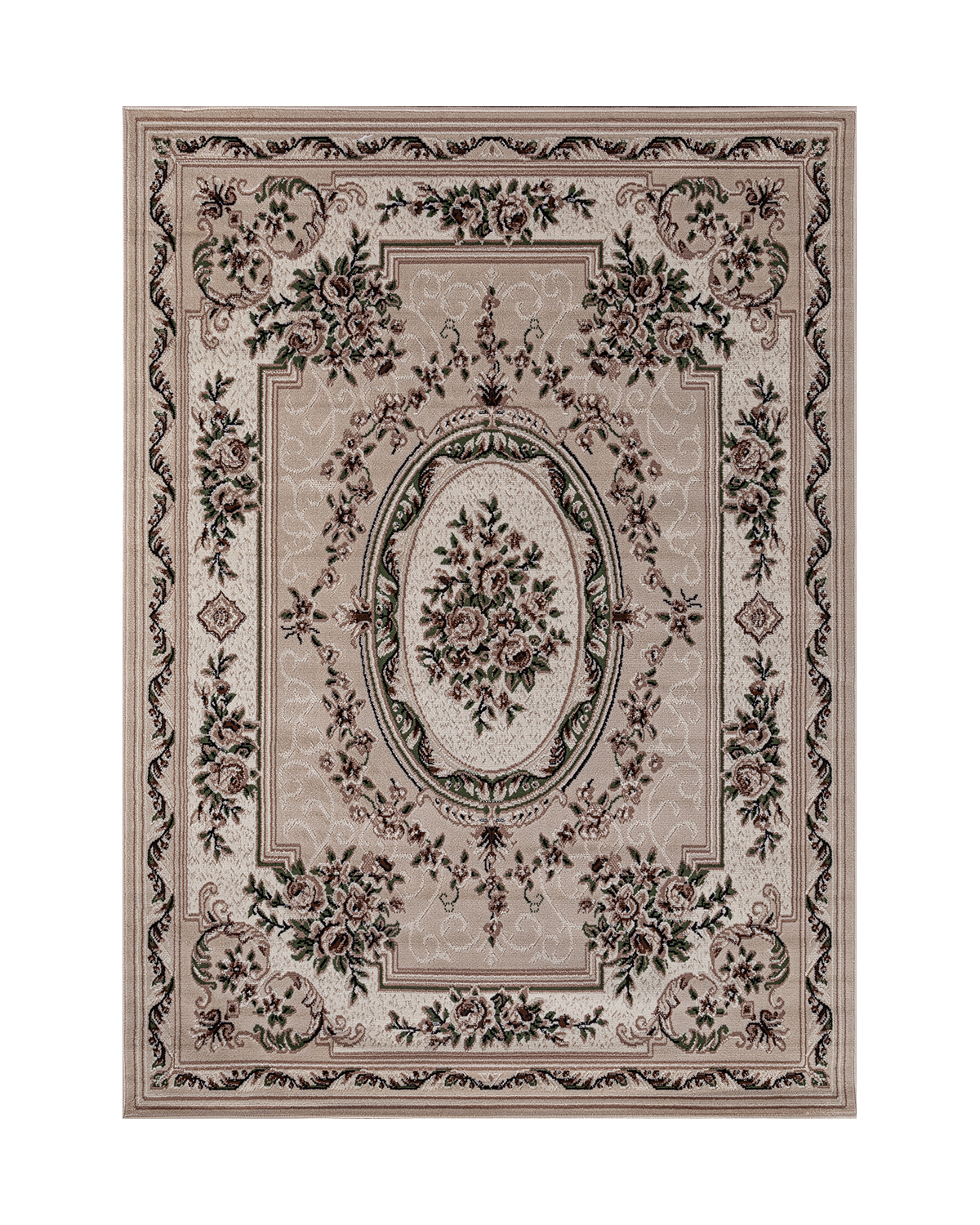 

Ковёр Merinos Gavana 180x250 прямоугольный тёмно-бежевый 5444