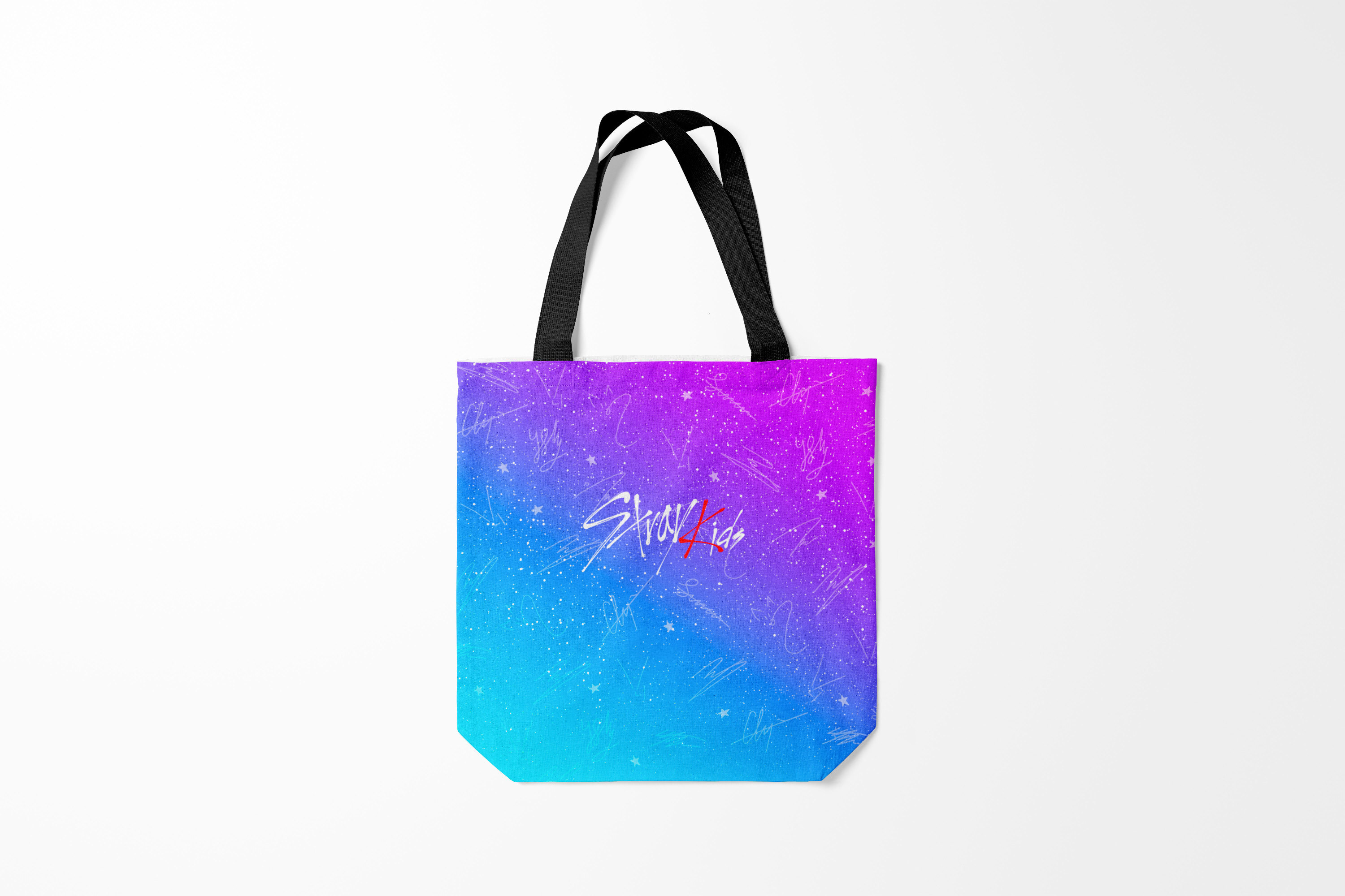 

Сумка шoппер унисекс Burnettie Stray Kids I am WHO, черный, Stray Kids I am WHO