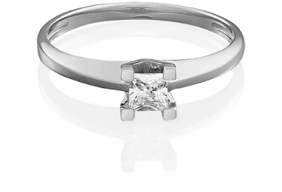 

Кольцо из белого золота с фианитом р. 17 PLATINA jewelry 01-4978-00-401-1120-03, 01-4978-00-401-1120-03