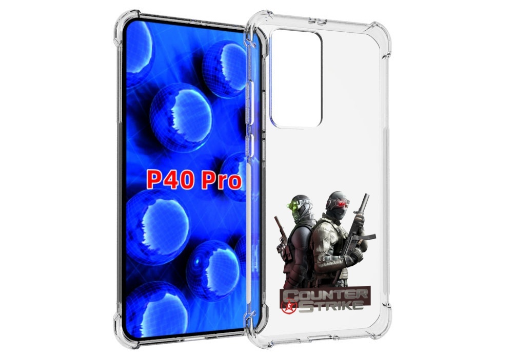 Чехол MyPads КС для Huawei P40 Pro противоударный