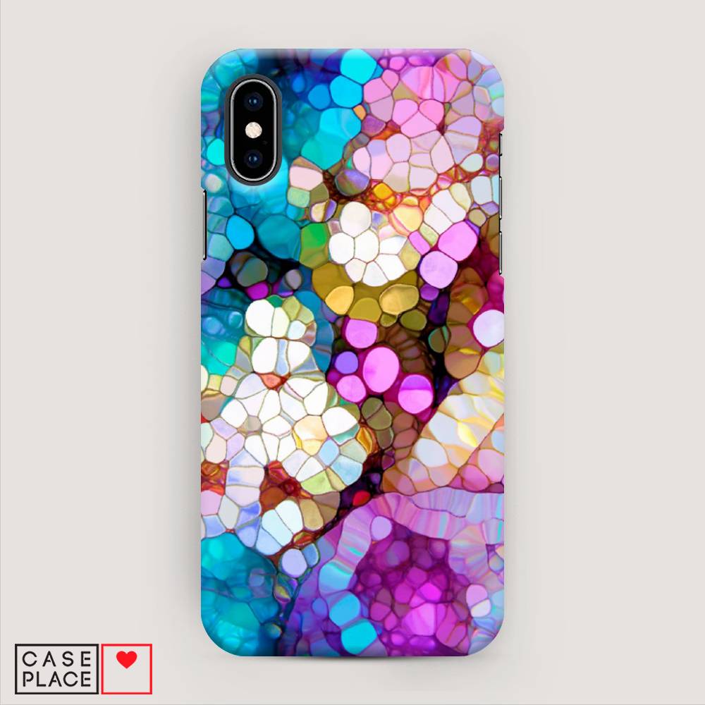 

Пластиковый чехол "Калейдоскоп" на Apple iPhone X (10), 11020-2