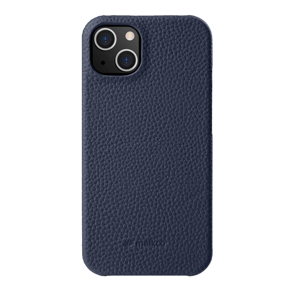 фото Кожаный чехол накладка melkco для apple iphone 13 mini (5.4") - snap cover