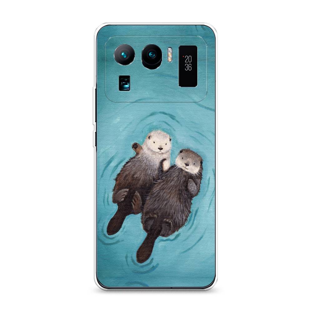 

Чехол Awog на Xiaomi Mi 11 Ultra "Парочка бобров", Разноцветный, 310450-10