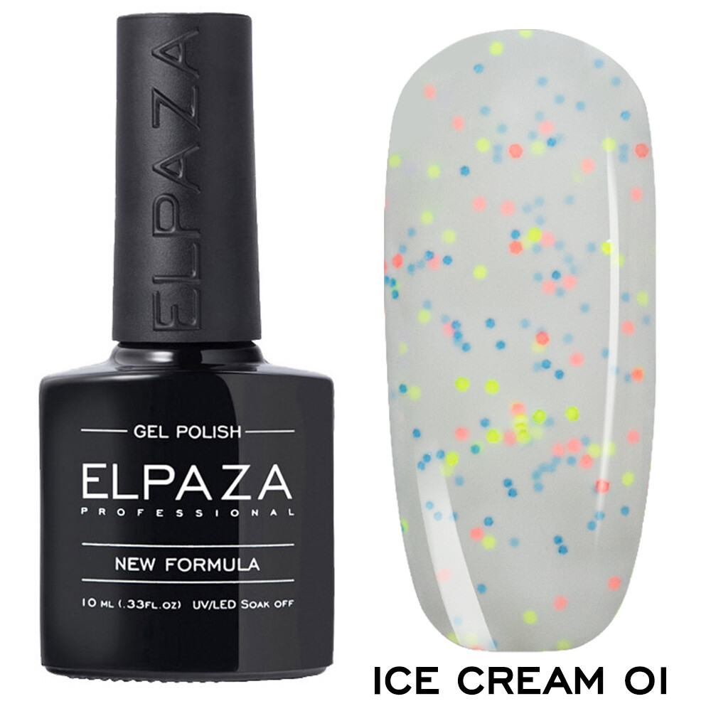 

Гель-лак Elpaza Ice Cream 01, Ice Cream 01