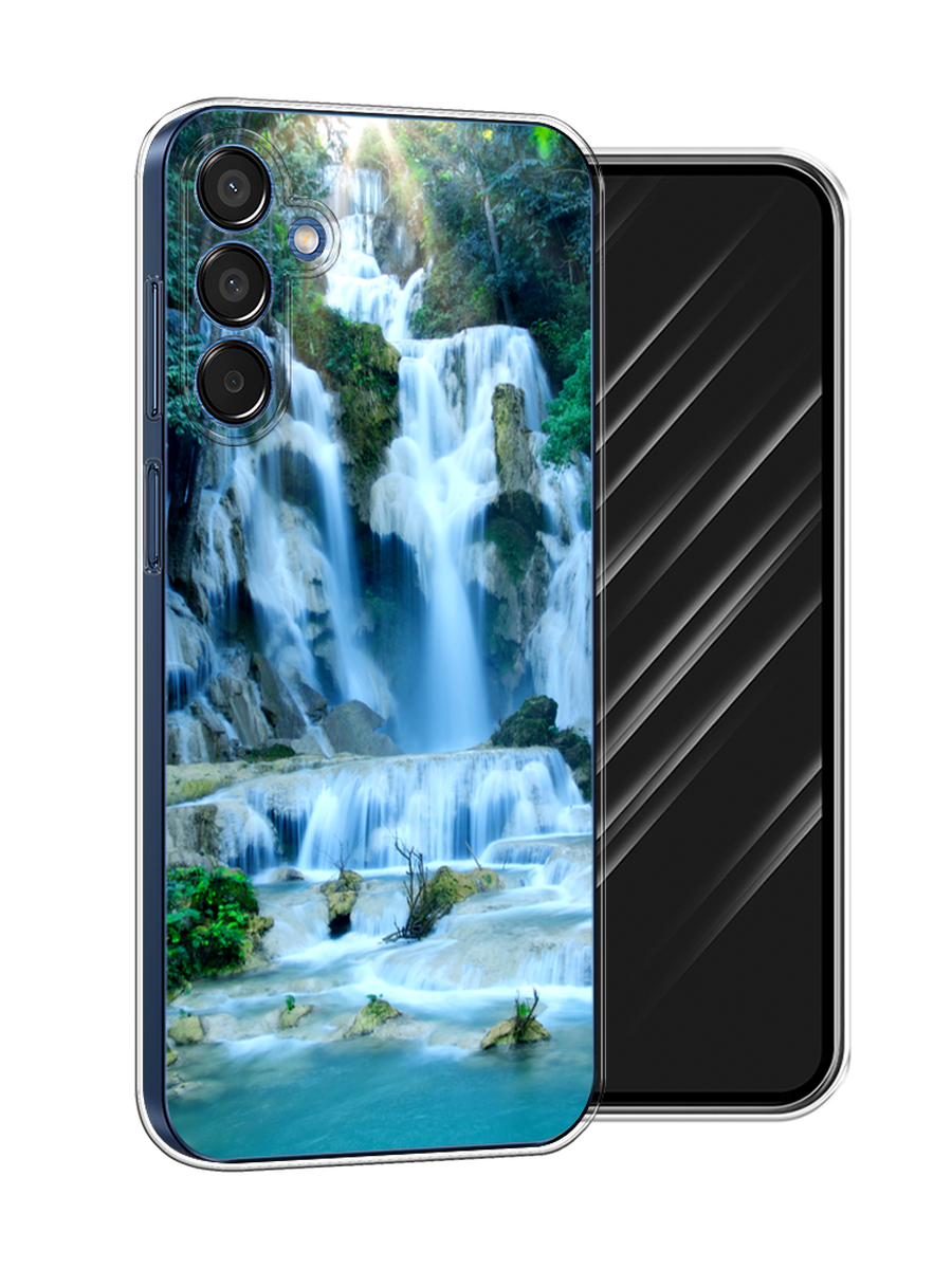 

Чехол Awog на Samsung Galaxy M15 5G "Водопад 8", Голубой;зеленый, 2109550-1