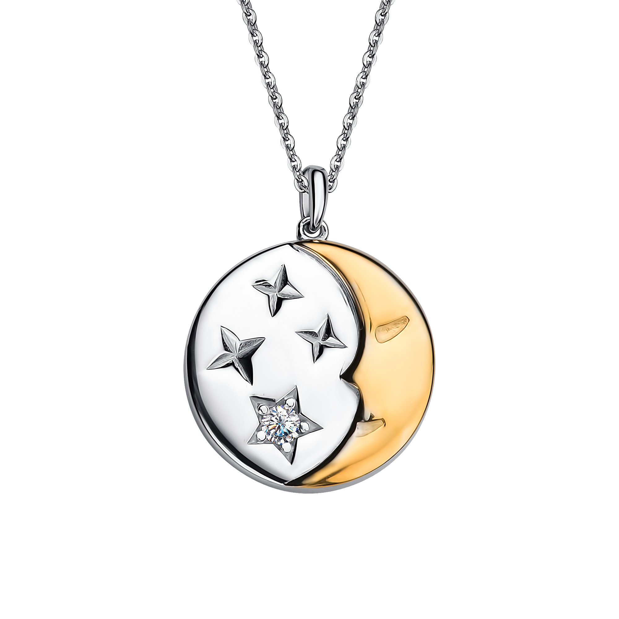 

Колье из серебра со swarovski 50 см АЛЬКОР 06-2609/00СВ-18, 06-2609/00СВ-18