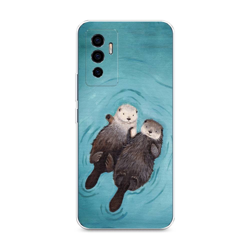 

Чехол Awog на Vivo V23e "Парочка бобров", Разноцветный, 265950-10