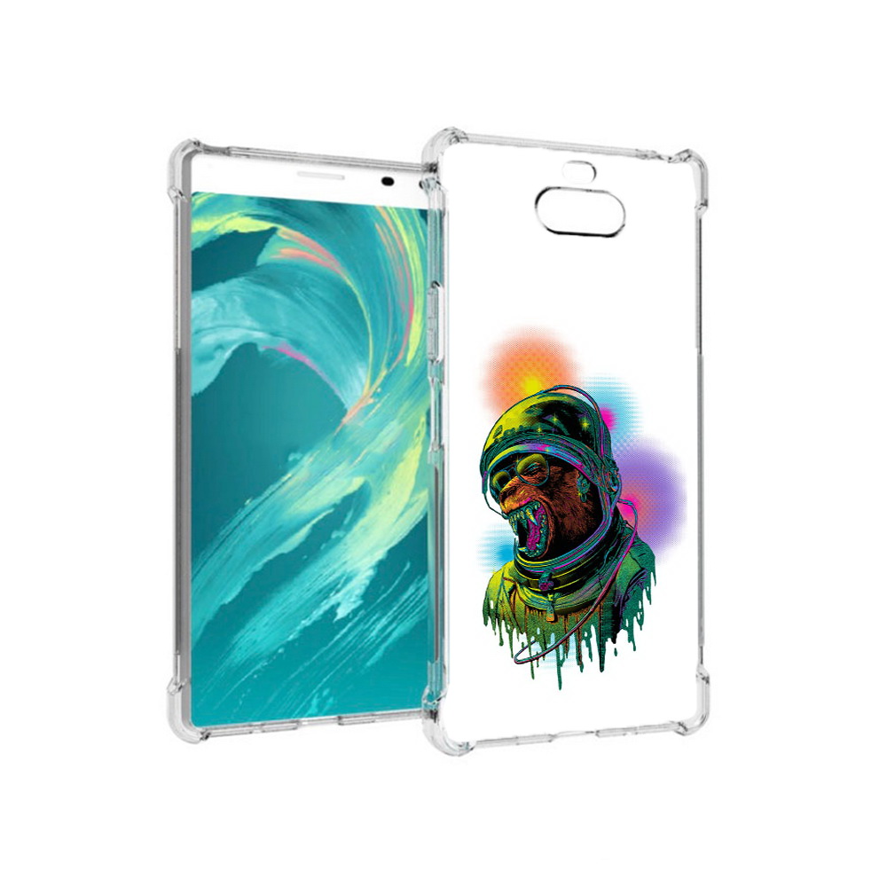 

Чехол MyPads Tocco для Sony 8 медведь космонавт (PT140835.236.466), Прозрачный, Tocco