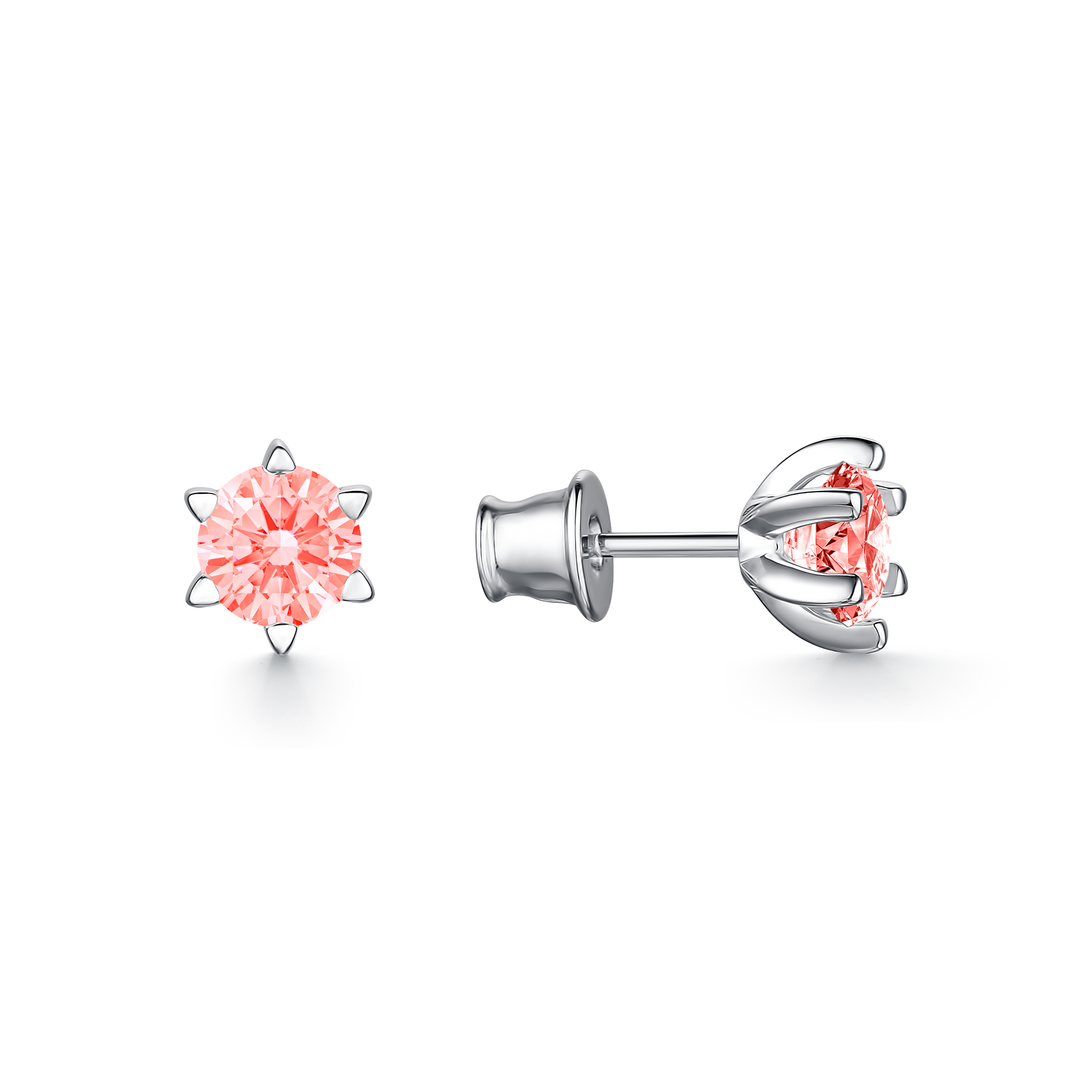 

Серьги пусеты из серебра со swarovski АЛЬКОР 02-2626/0СВ1-00, 02-2626/0СВ1-00