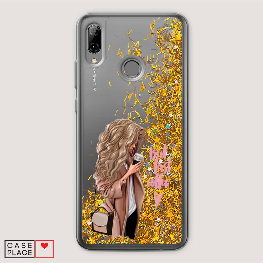 

Чехол Awog "Девушка с кофе" для Huawei P Smart 2019