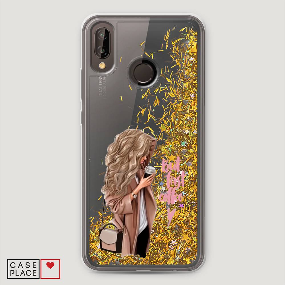 

Чехол Awog "Девушка с кофе" для Huawei Nova 3E