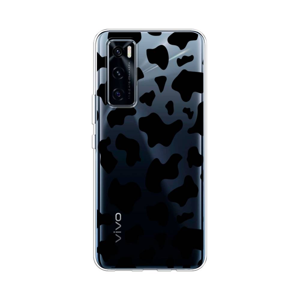 

Чехол Awog на Vivo V20 SE "Пятна коровы черные", Разноцветный, 263550-2