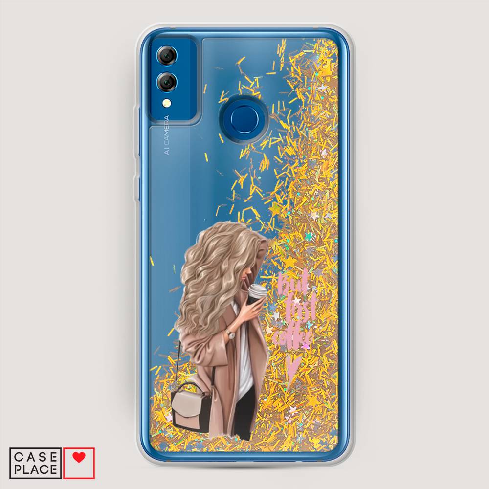

Чехол Awog "Девушка с кофе" для Honor 8X
