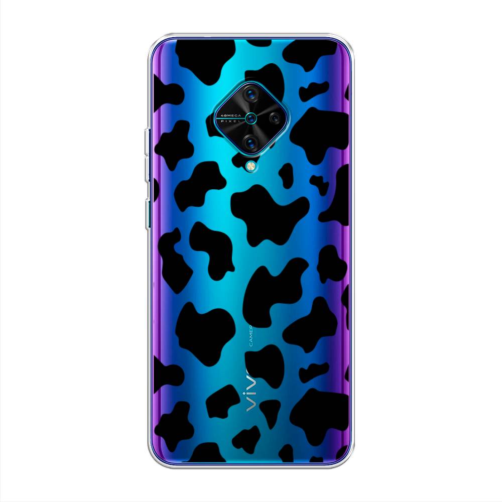 

Чехол Awog на Vivo V17/Y9s "Пятна коровы черные", Разноцветный, 261550-2