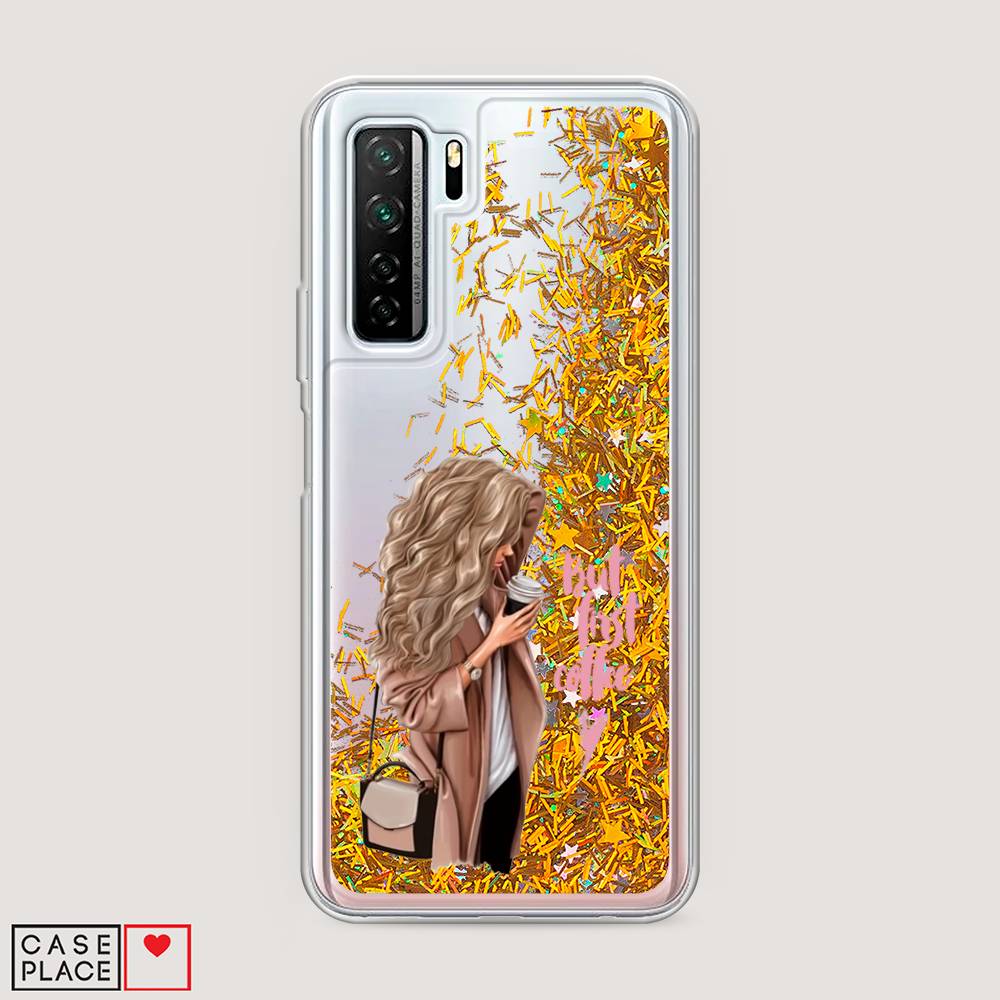 

Чехол Awog "Девушка с кофе" для Honor 30S (Global)