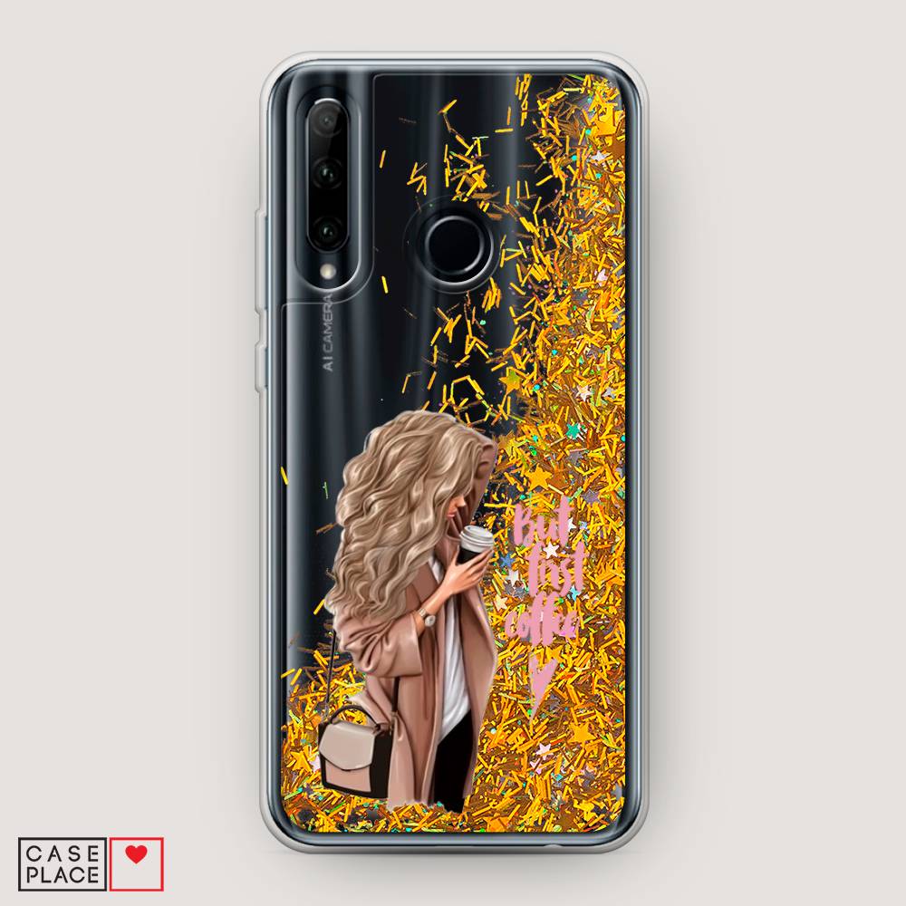 

Чехол Awog "Девушка с кофе" для Honor 10i
