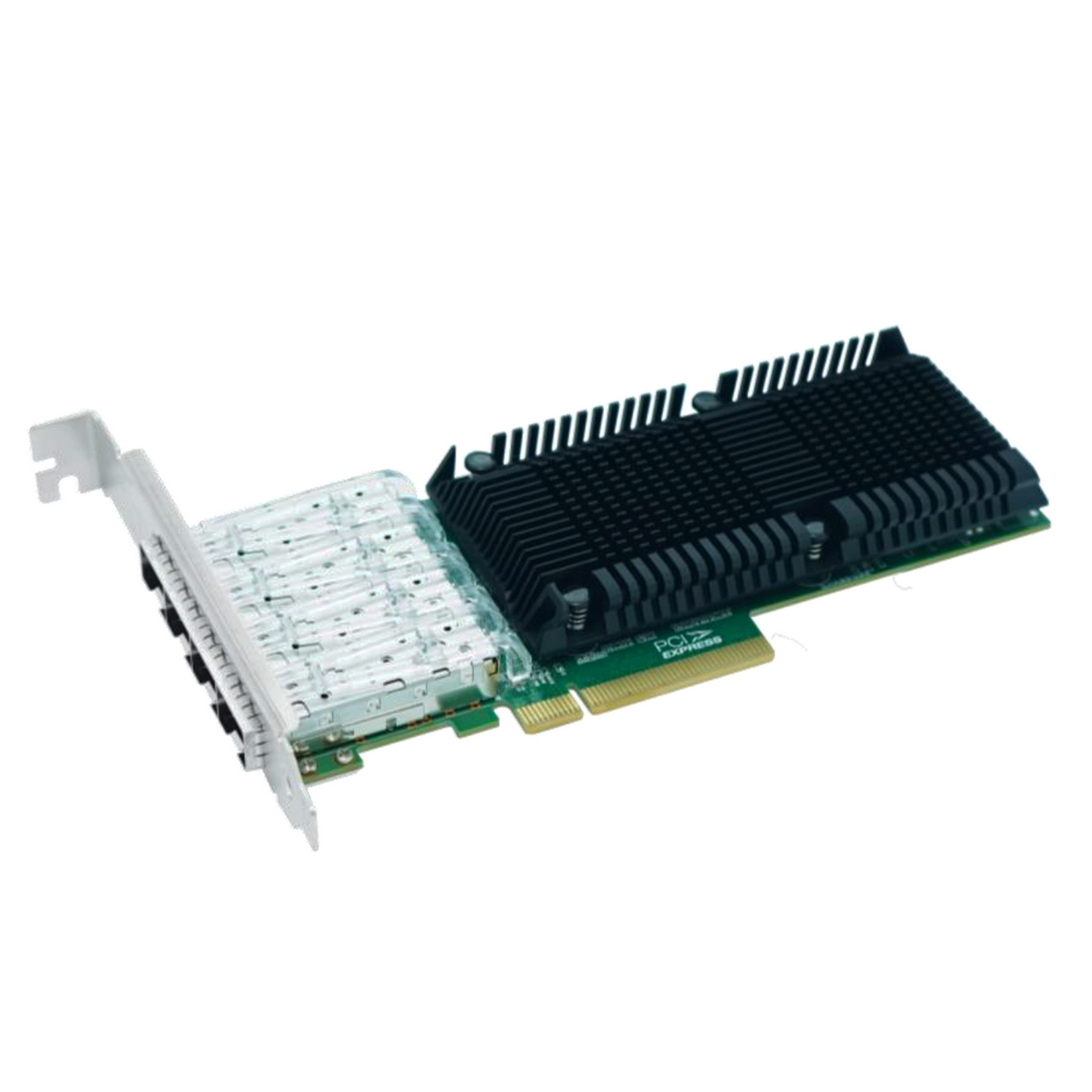 Сетевая карта LR-Link 4 порта 25GBase-X (LRES1027PF-4SFP28)