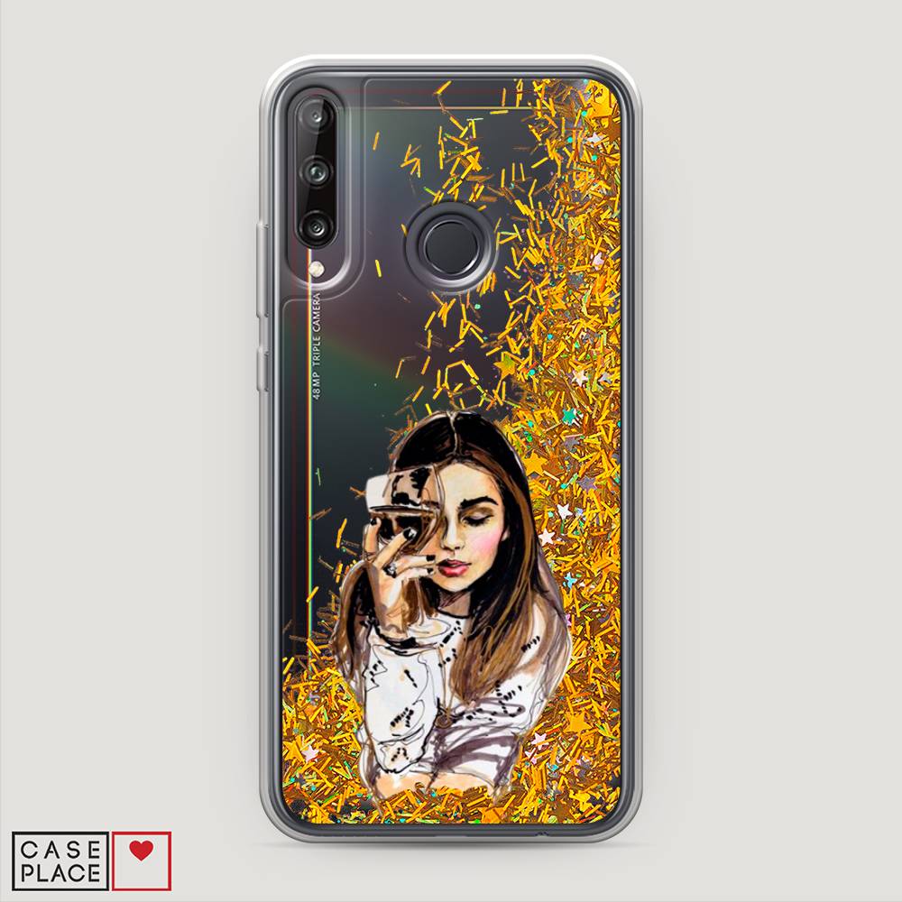 

Чехол Awog "Девушка с бокалом" для Huawei Y7p, 6103390-1