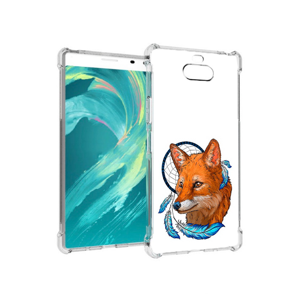 

Чехол MyPads Tocco для Sony 8 лиса и ловец снов (PT140835.236.438), Прозрачный, Tocco
