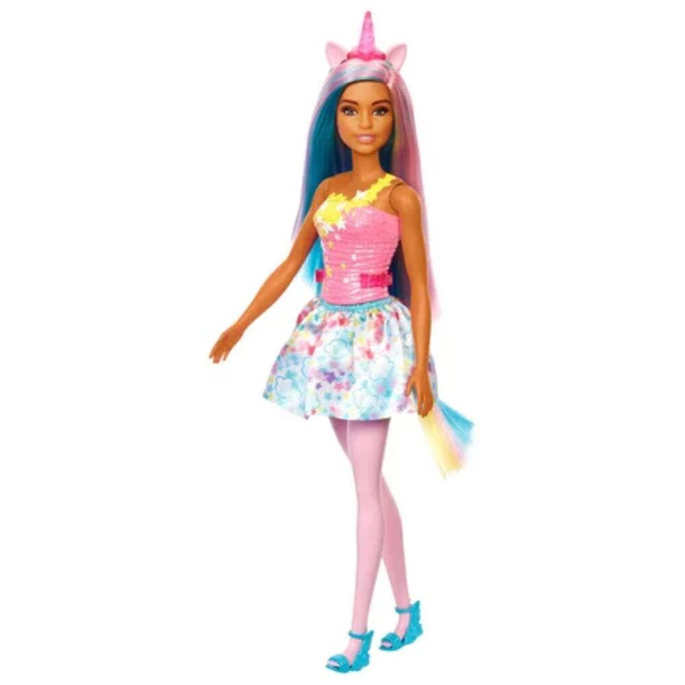 Кукла Mattel Barbie Дримтопия. Единорог с куклой-блондинкой HGR21