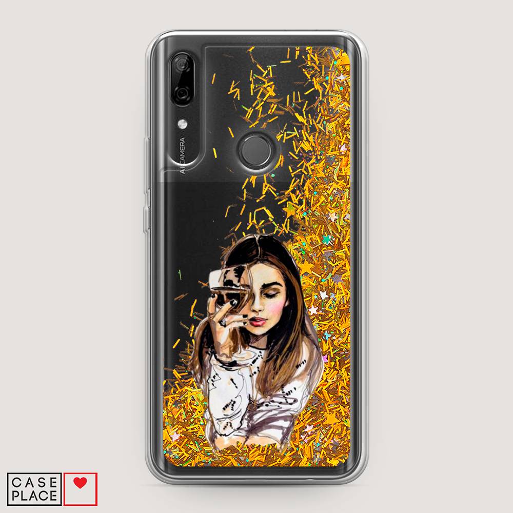 

Чехол Awog на Huawei P Smart Z "Девушка с бокалом", Коричневый;прозрачный;бежевый, 69490-1