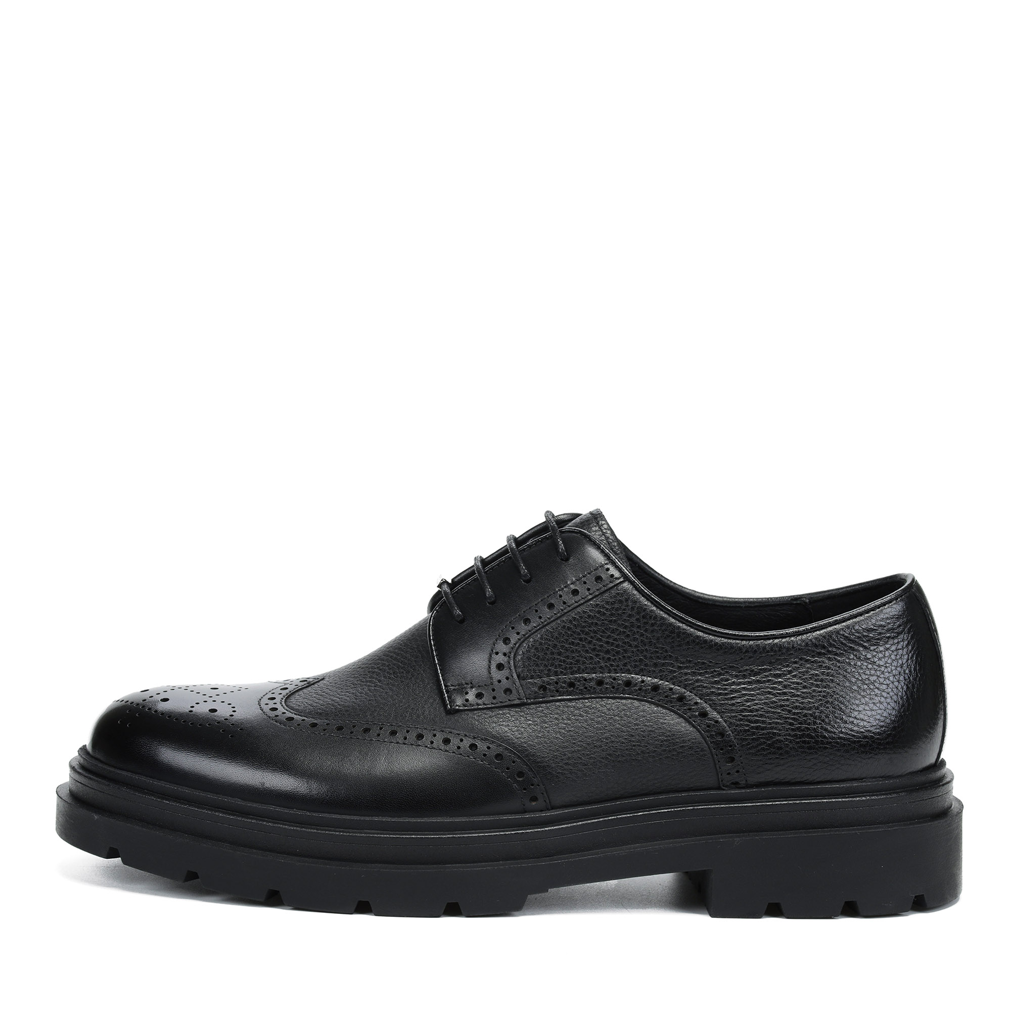 Полуботинки мужские RESPECT PREMIUM VS83-18389 черные 39 RU 13861₽