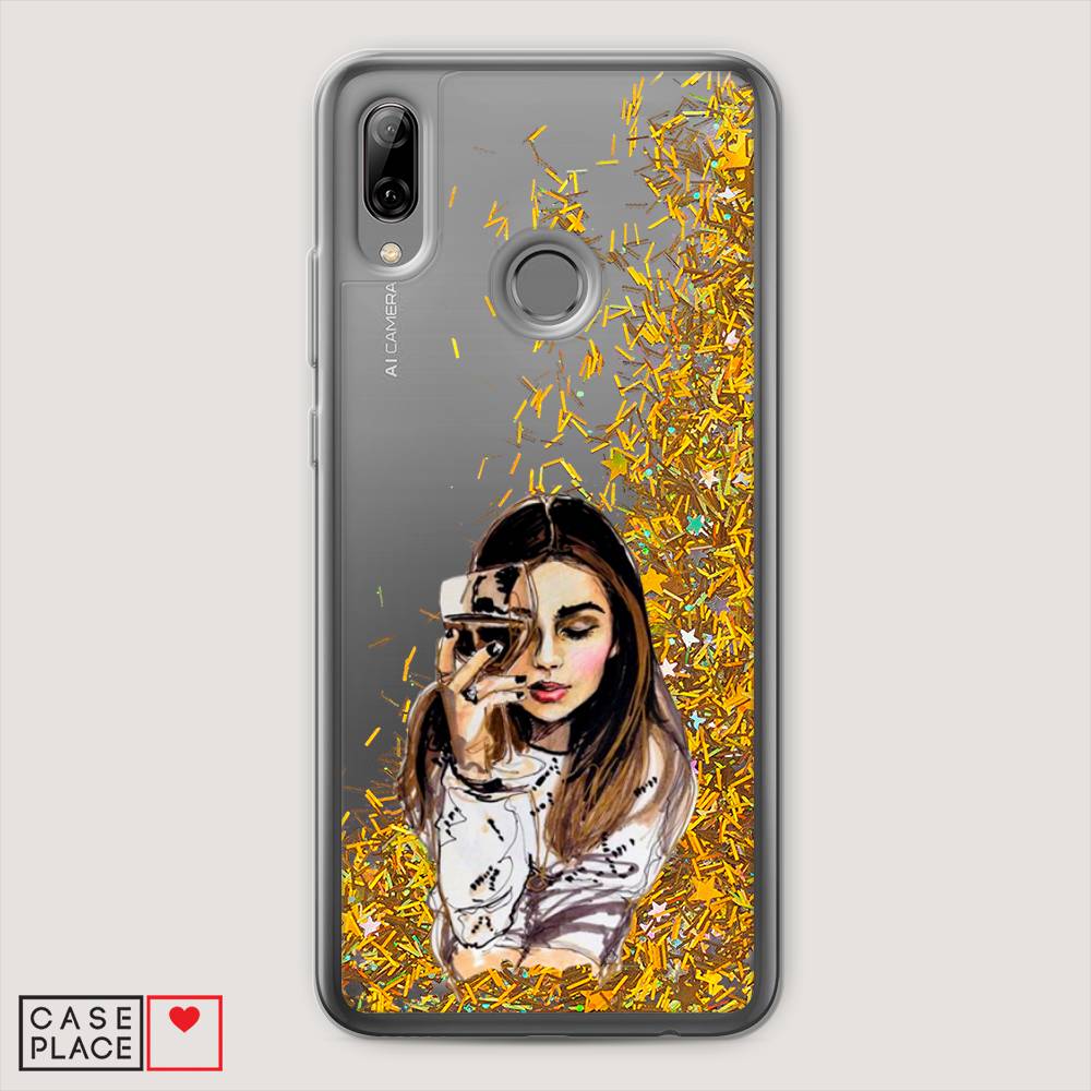 

Чехол Awog на Honor 10 Lite "Девушка с бокалом", Коричневый;прозрачный;бежевый, 67590-1