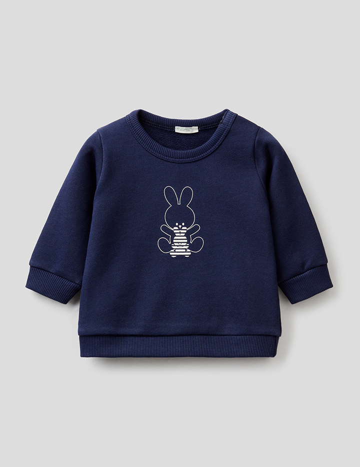 

Свитшот детский Benetton 22P_3J70A1008_252_82 синий р.80, 22P_3J70A1008_252