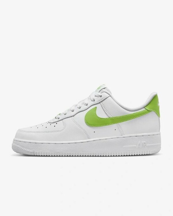 Кеды женские Nike AIR FORCE 1 '07 белые 10 US белый