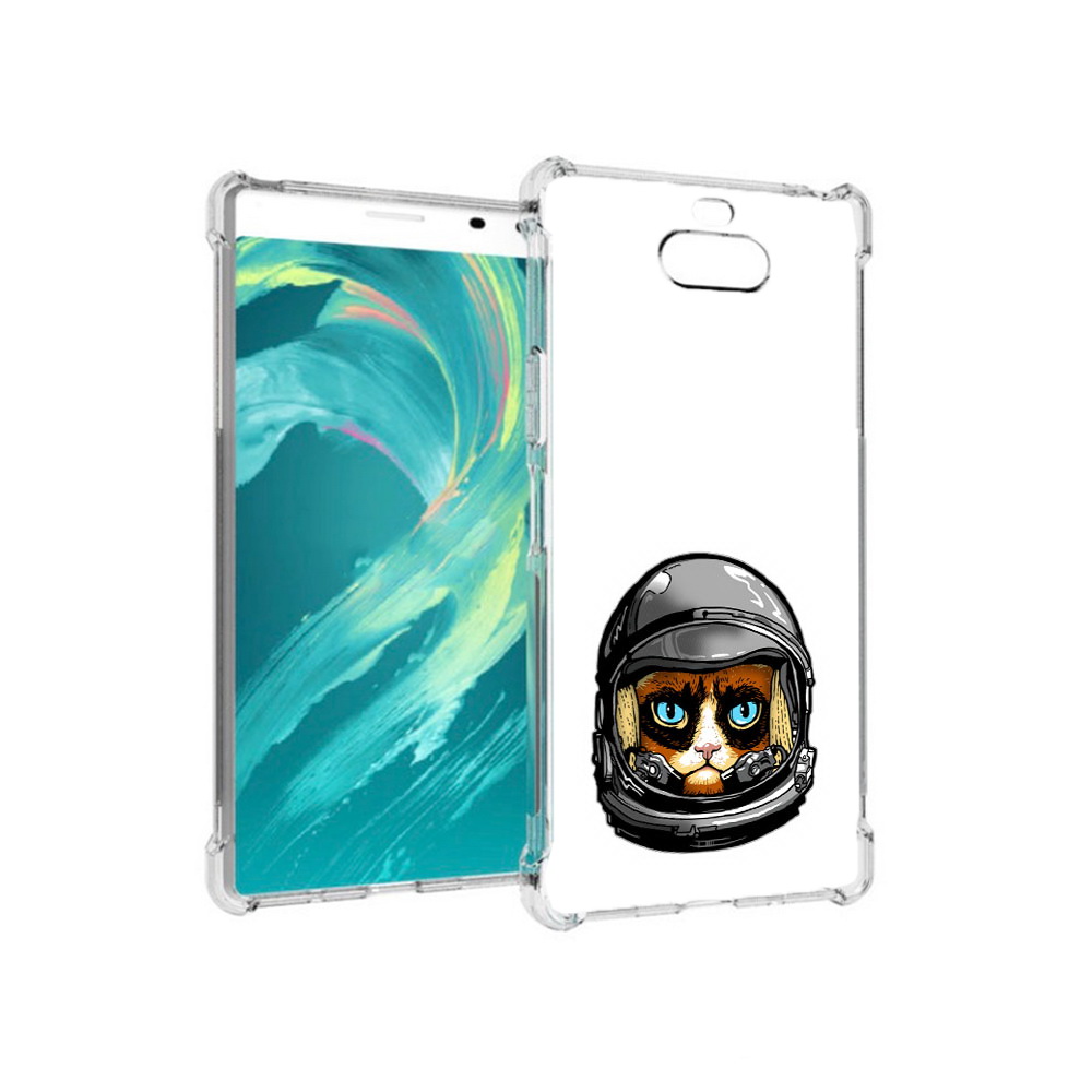 

Чехол MyPads Tocco для Sony 8 кот космонавт (PT140835.236.400), Прозрачный, Tocco