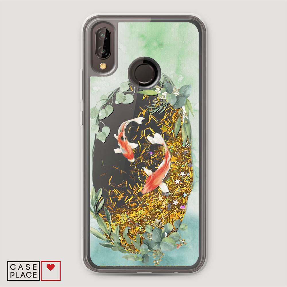 

Чехол Awog "Две золотые рыбки" для Huawei P20 Lite, 64490-1