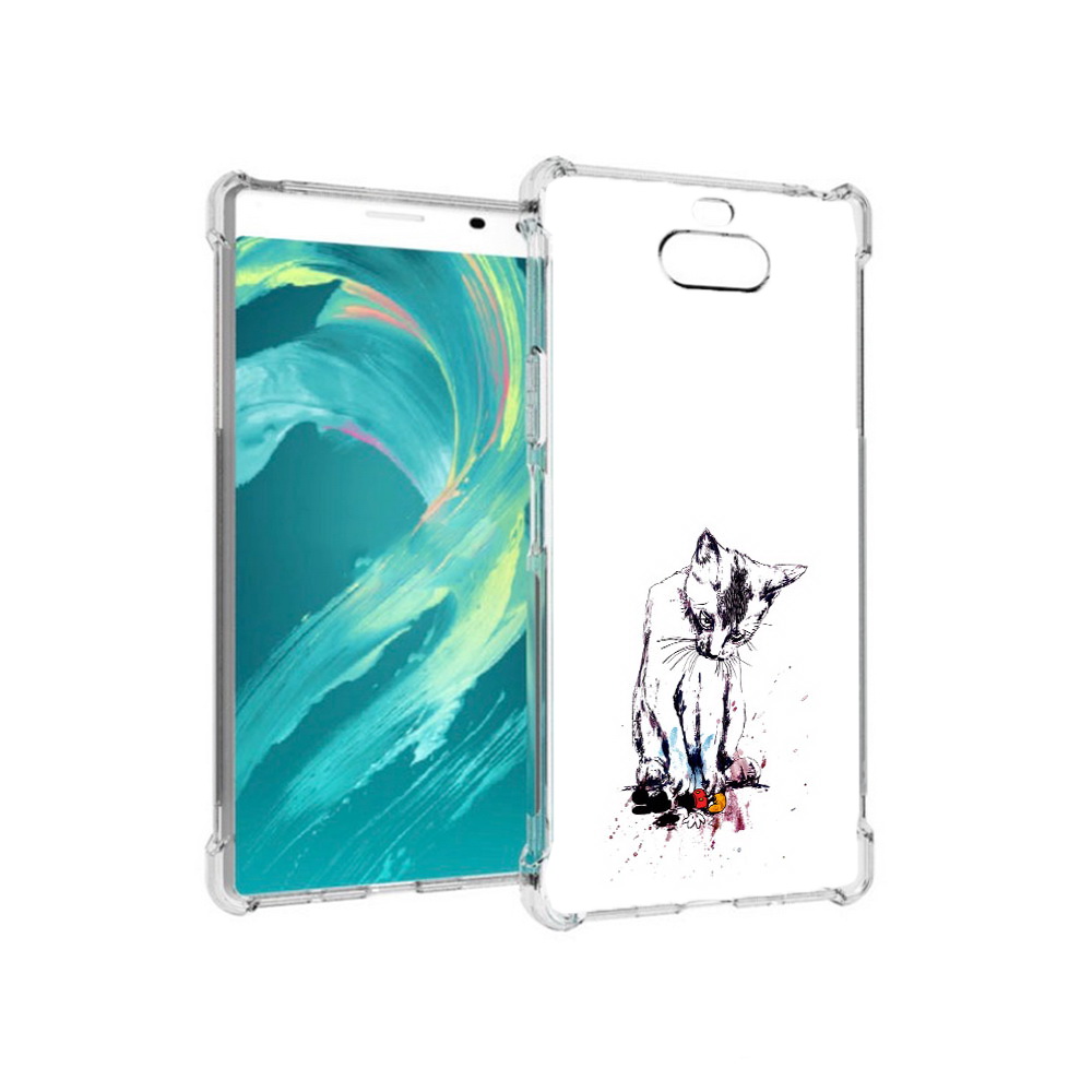 

Чехол MyPads Tocco для Sony 8 кот и микки (PT140835.236.399), Прозрачный, Tocco
