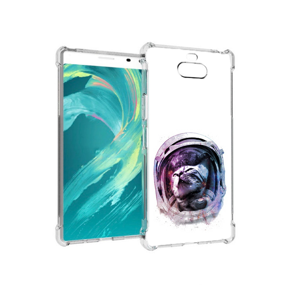 

Чехол MyPads Tocco для Sony 8 кот в шлеме (PT140835.236.396), Прозрачный, Tocco