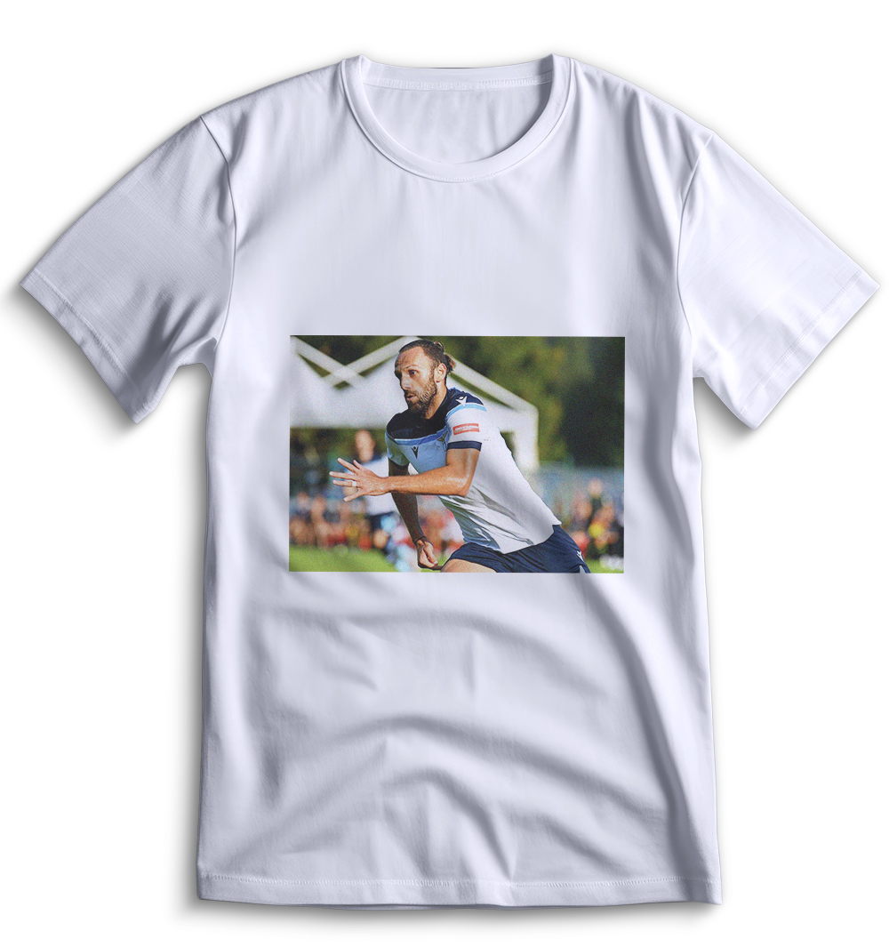 Белая футболка Top T-shirt Lazio Лацио 0027 размера L