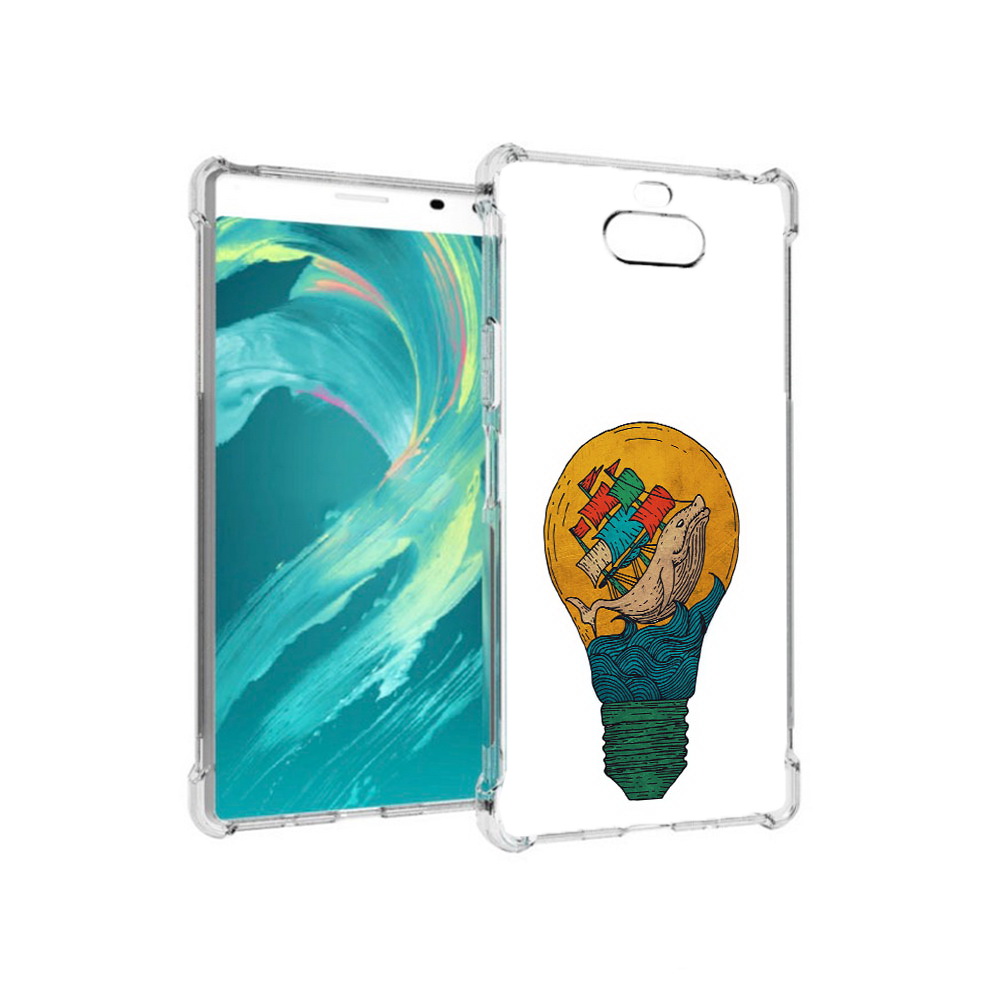 

Чехол MyPads Tocco для Sony 8 кит в лампочке с парусами (PT140835.236.387), Прозрачный, Tocco