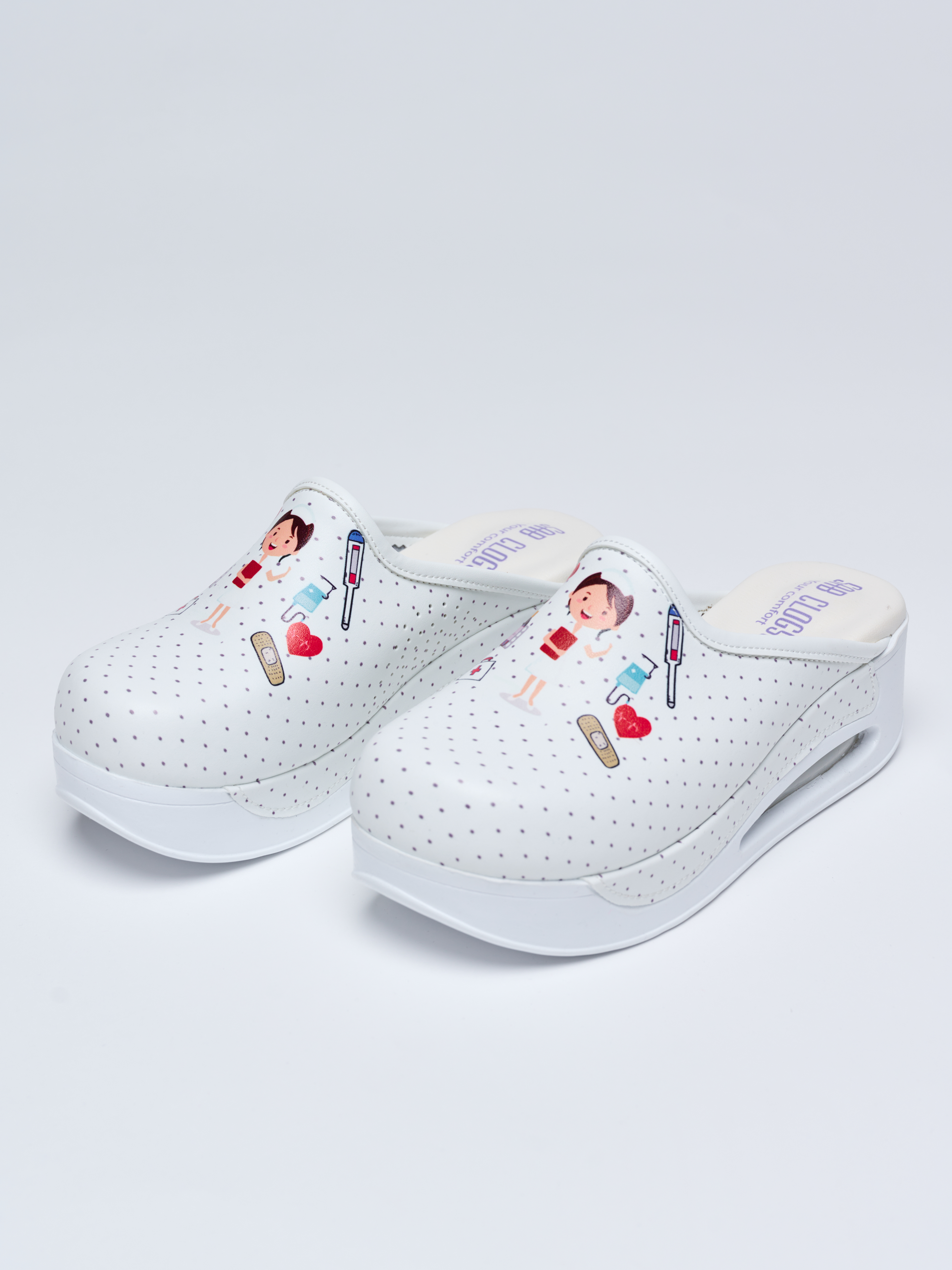 

Сабо женские SAB CLOGSY Nurse-white белые 36 EU, Nurse-white