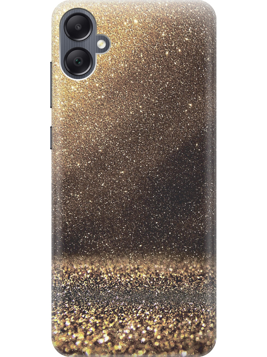 

Силиконовый чехол на Samsung Galaxy A05 "Золотая пыль", Желтый;золотистый, 20001452