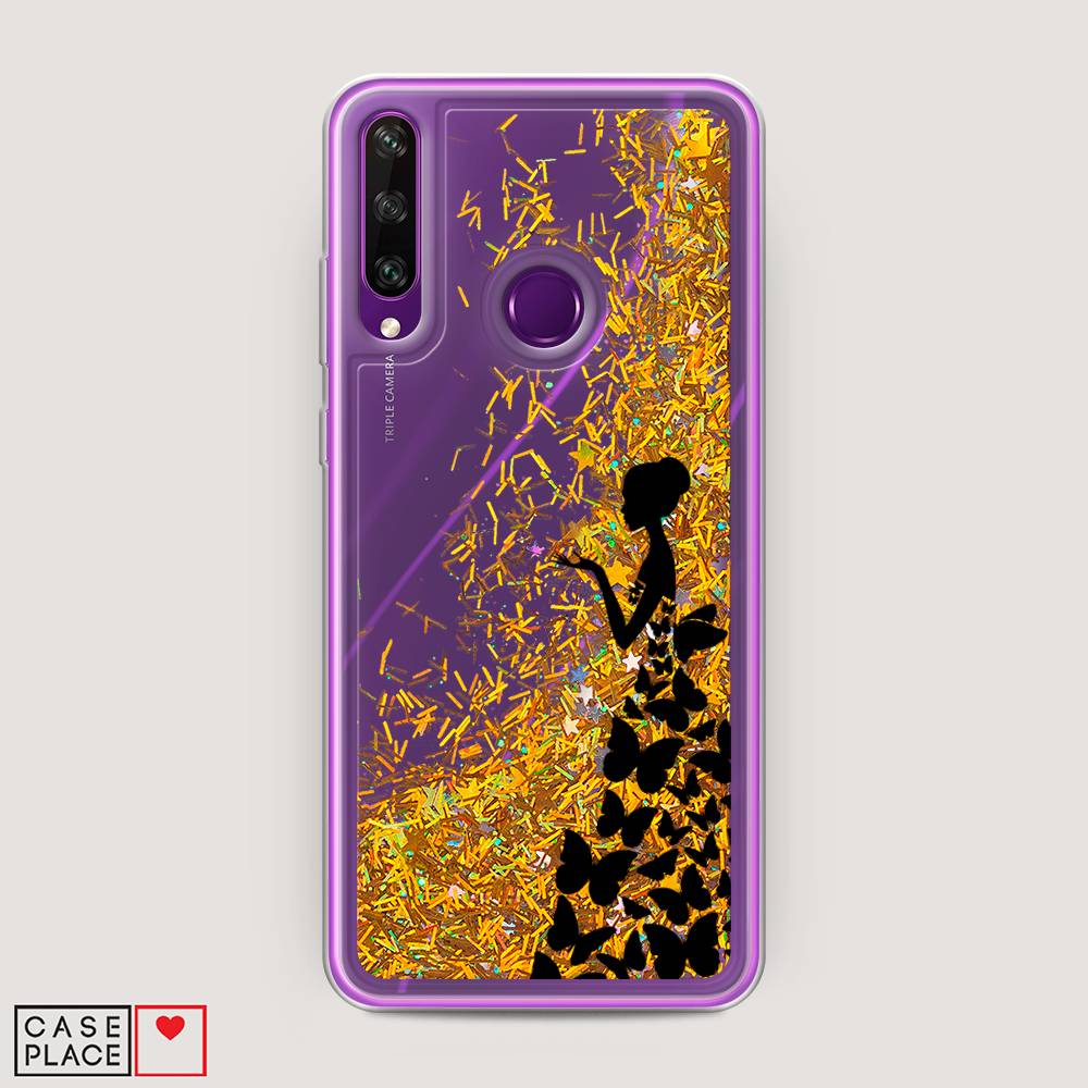 

Чехол Awog на Huawei Y6p "Дама в бабочках", Черный;прозрачный, 6103290-1