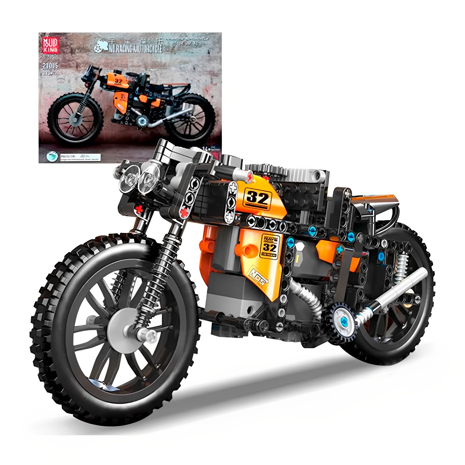 

Конструктор Mould King 23005 Market toys lab 383 детали оранжевый