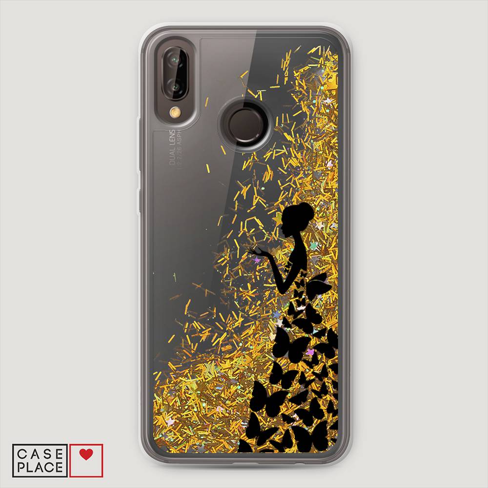 

Чехол Awog "Дама в бабочках" для Huawei P20 Lite, 64490-1