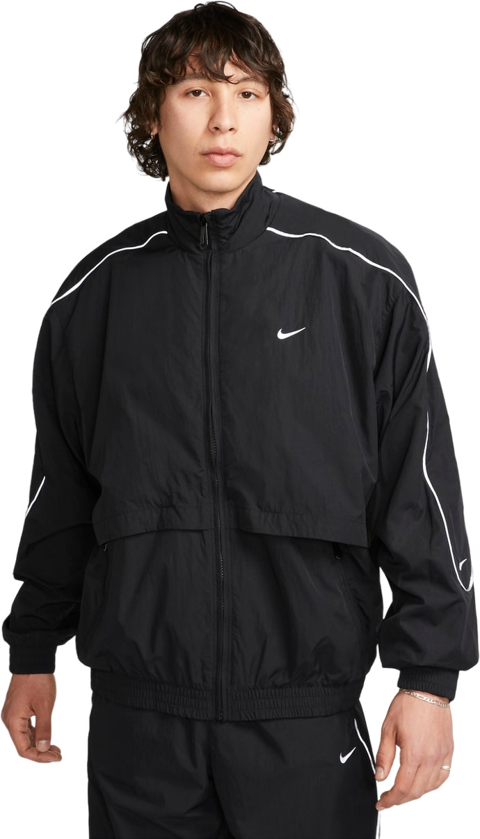 

Куртка мужская Nike M Nk Solo Swsh Wvn Trk Jkt черная 2XL, Черный, M Nk Solo Swsh Wvn Trk Jkt