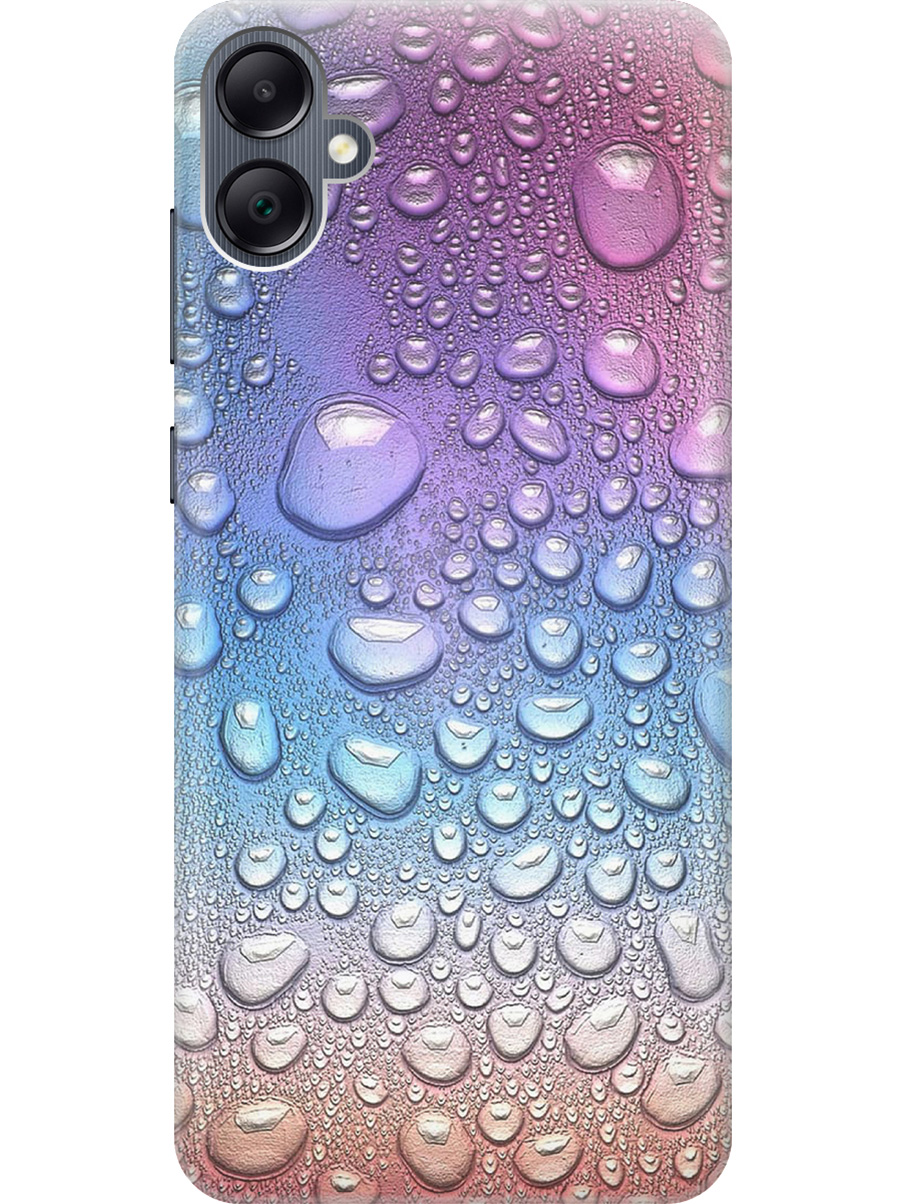 

Силиконовый чехол на Samsung Galaxy A05 "Множество капель", Синий;фиолетовый, 20001452